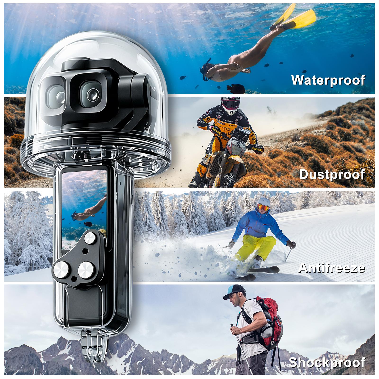 50m Underwater For Pocket 4P W - Fishing Boat Cover recension och pris
