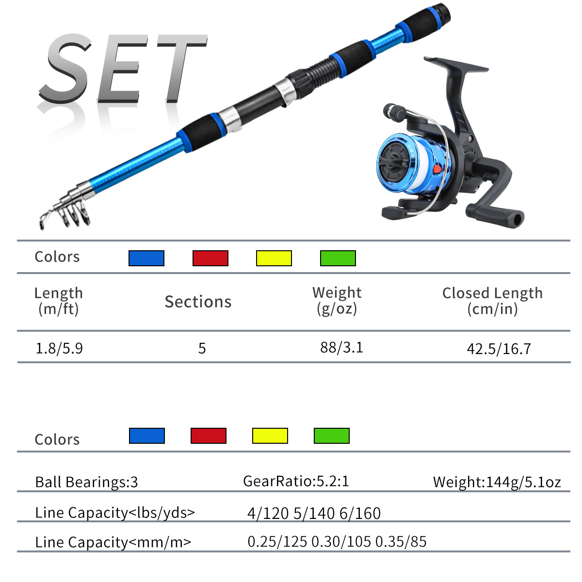 Kids Telescopic Fishing Rod Se - Fishing Boat Fiberglass recension och pris