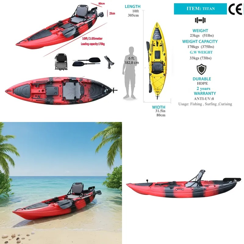 10ft Single Seat Sit on Fishin - Fishing Boat Seat recension och pris