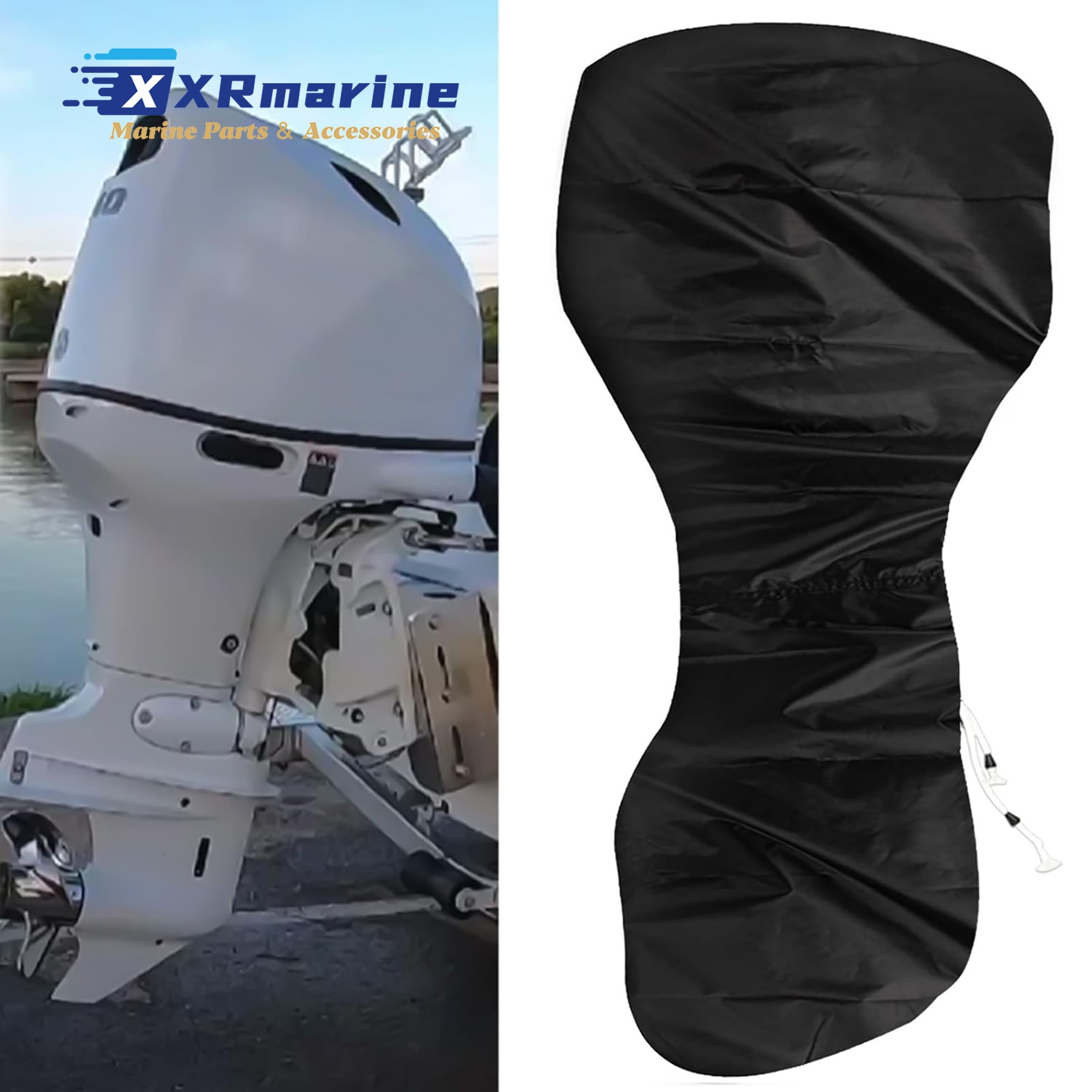Outboard Motor Cover for Mercu - Fishing Boat Cover recension och pris