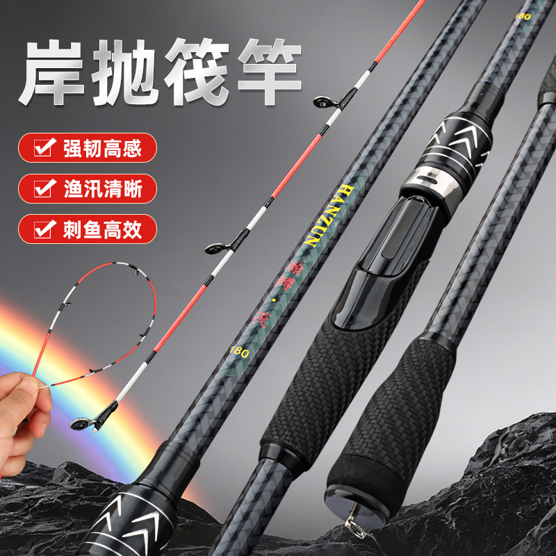 Raft Fishing Rod Two-Piece Car - Fishing Boat Fiberglass recension och pris